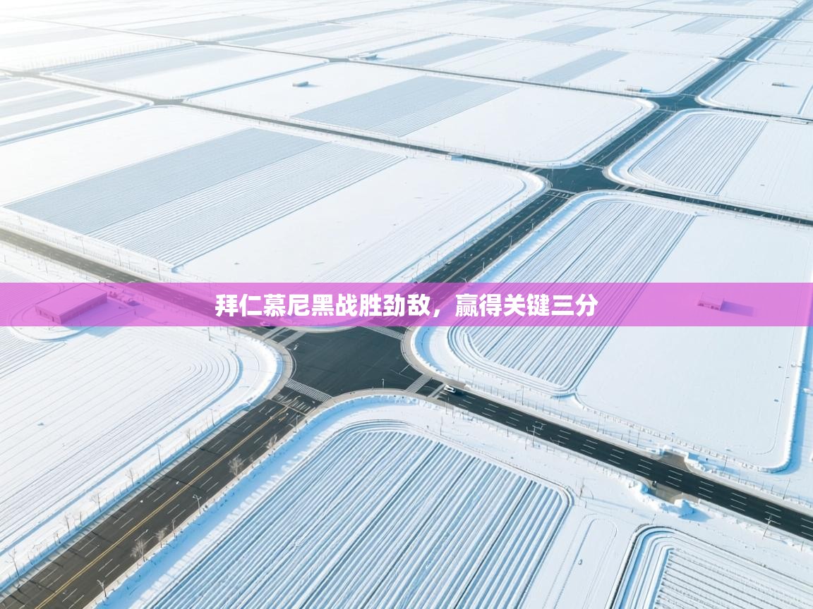 拜仁慕尼黑战胜劲敌，赢得关键三分  第2张