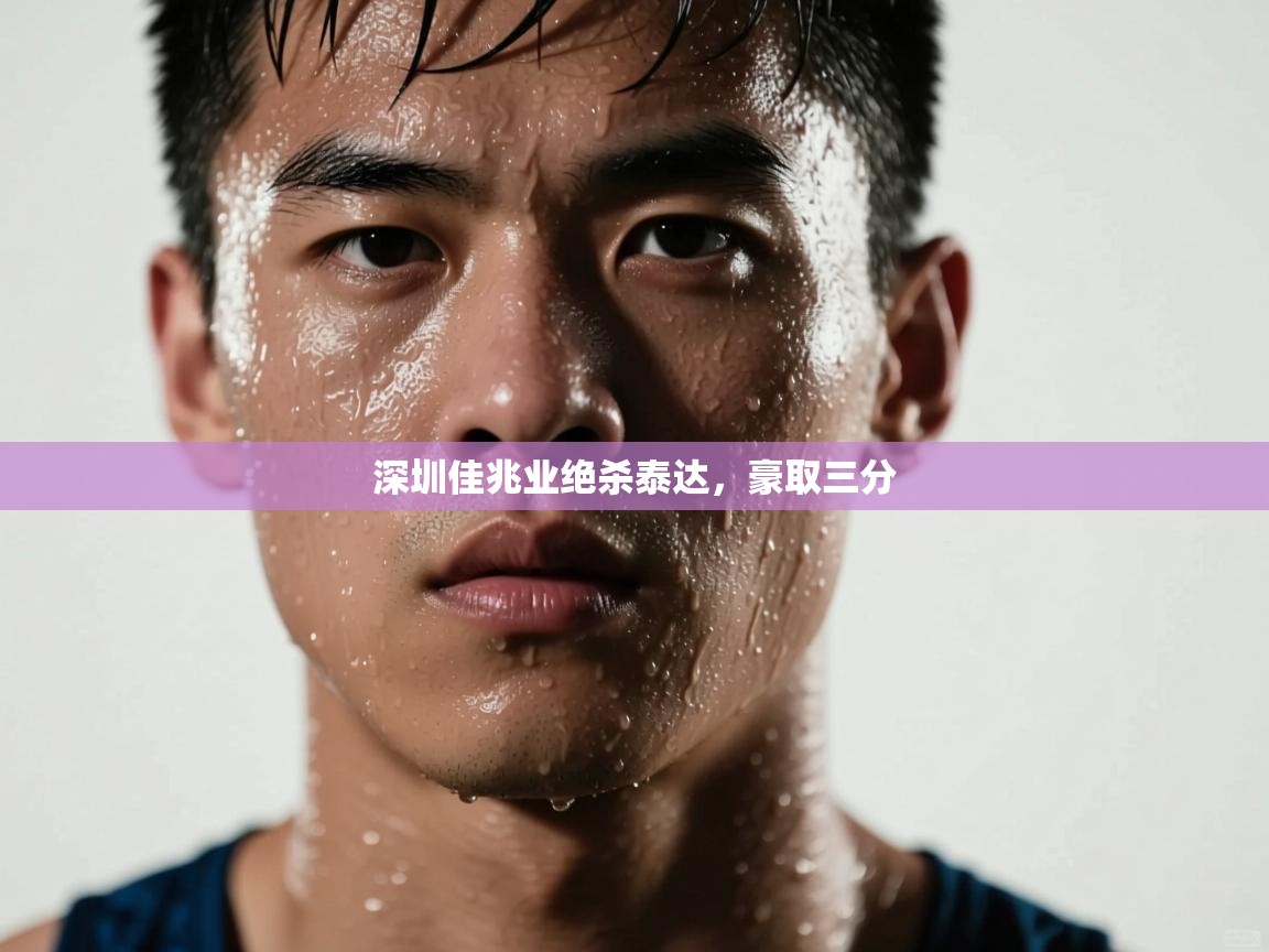 深圳佳兆业绝杀泰达,豪取三分 第1张